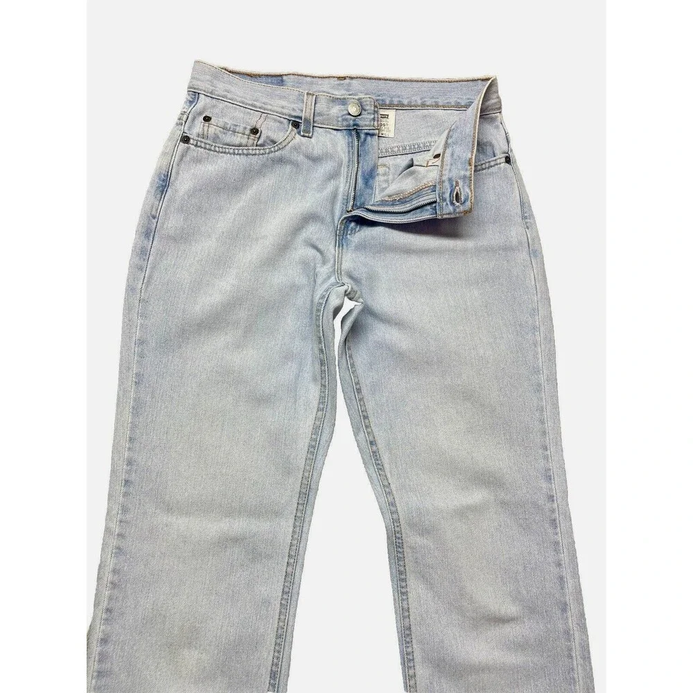 Vintage Levi's 505 Lower Rise Straight Leg Women's Size 8 USA Made '01